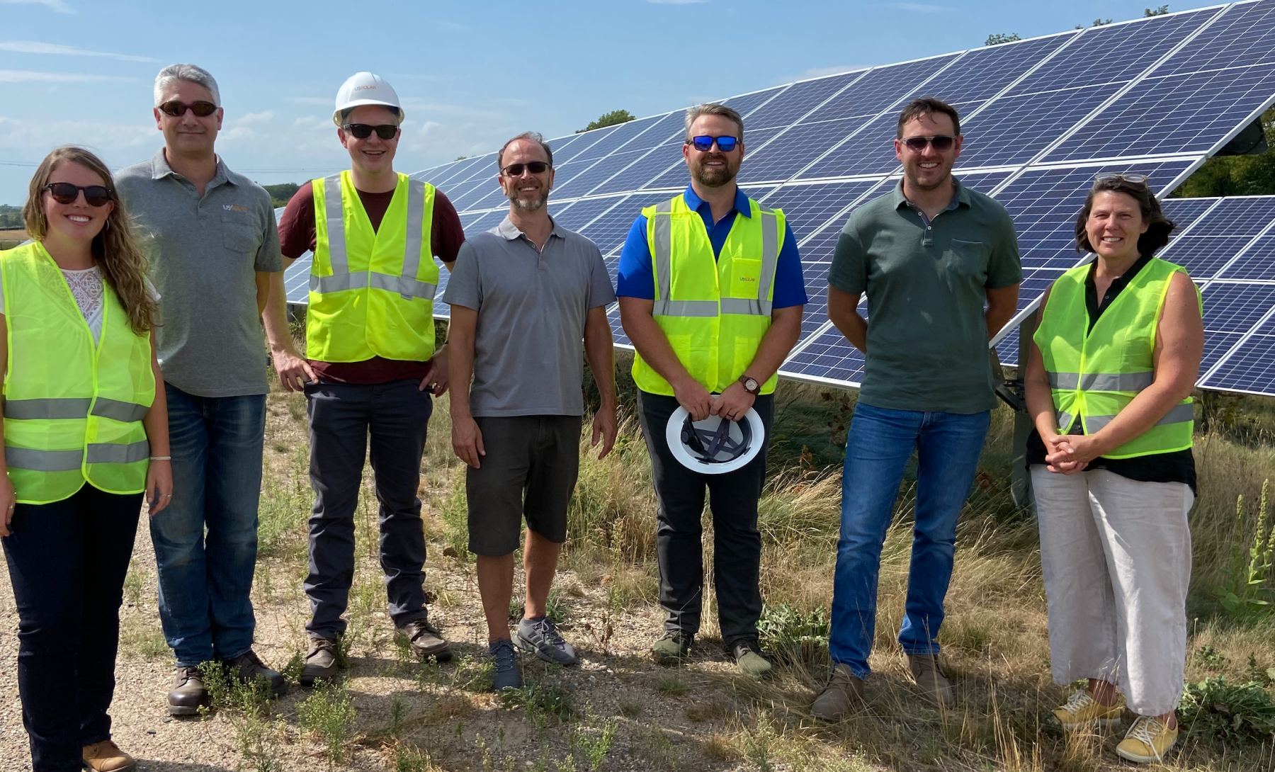 MnSEIA community solar garden site visit