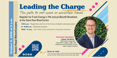 Fresh Energy's 2026 Benefit Breakfast graphic