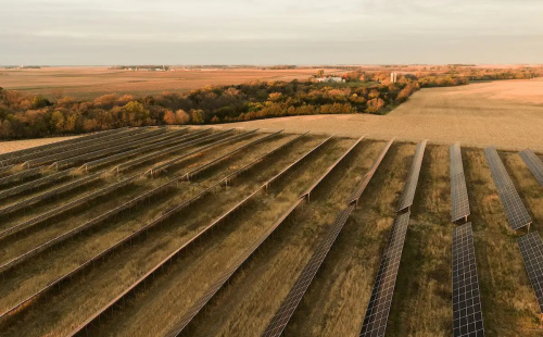 The Upper Sioux Indian Community 2.5 Megawatt solar array