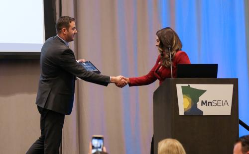 Senator Julia Coleman at Minnesota SEIA Gateway to Solar Conference