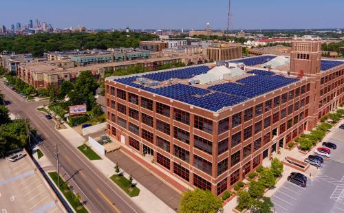 Minneapolis solar installation Minnesota MnSEIA solar policy workers