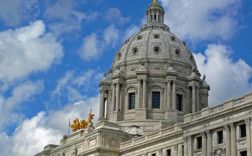 Minnesota State Capitol MnSEIA solar policy