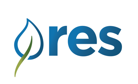 RES logo, solar vegetation member
