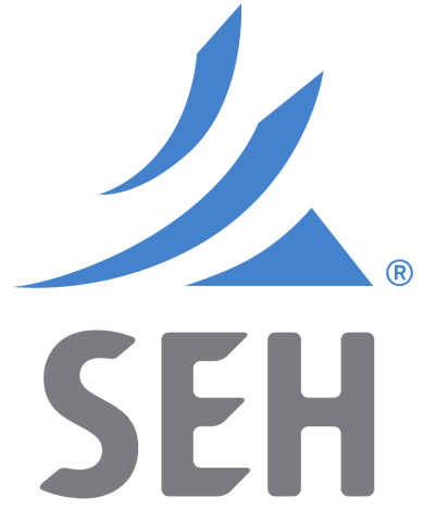 SEH inc logo, engineering firm, MnSEIA member