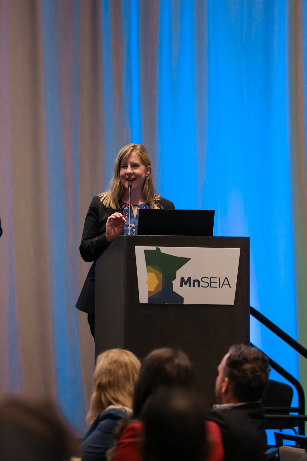 Melissa Hortman, Minnesota energy champion at the 2023 Gateway to Solar conference