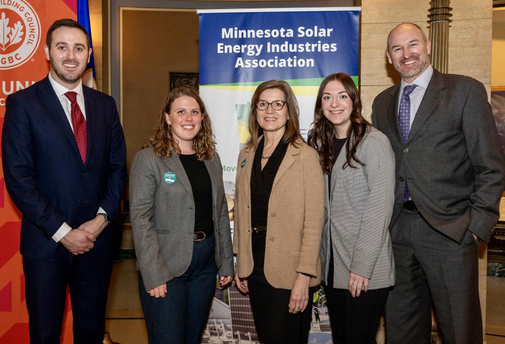 Minnesota Solar Energy Industries Association (MnSEIA) staff and team